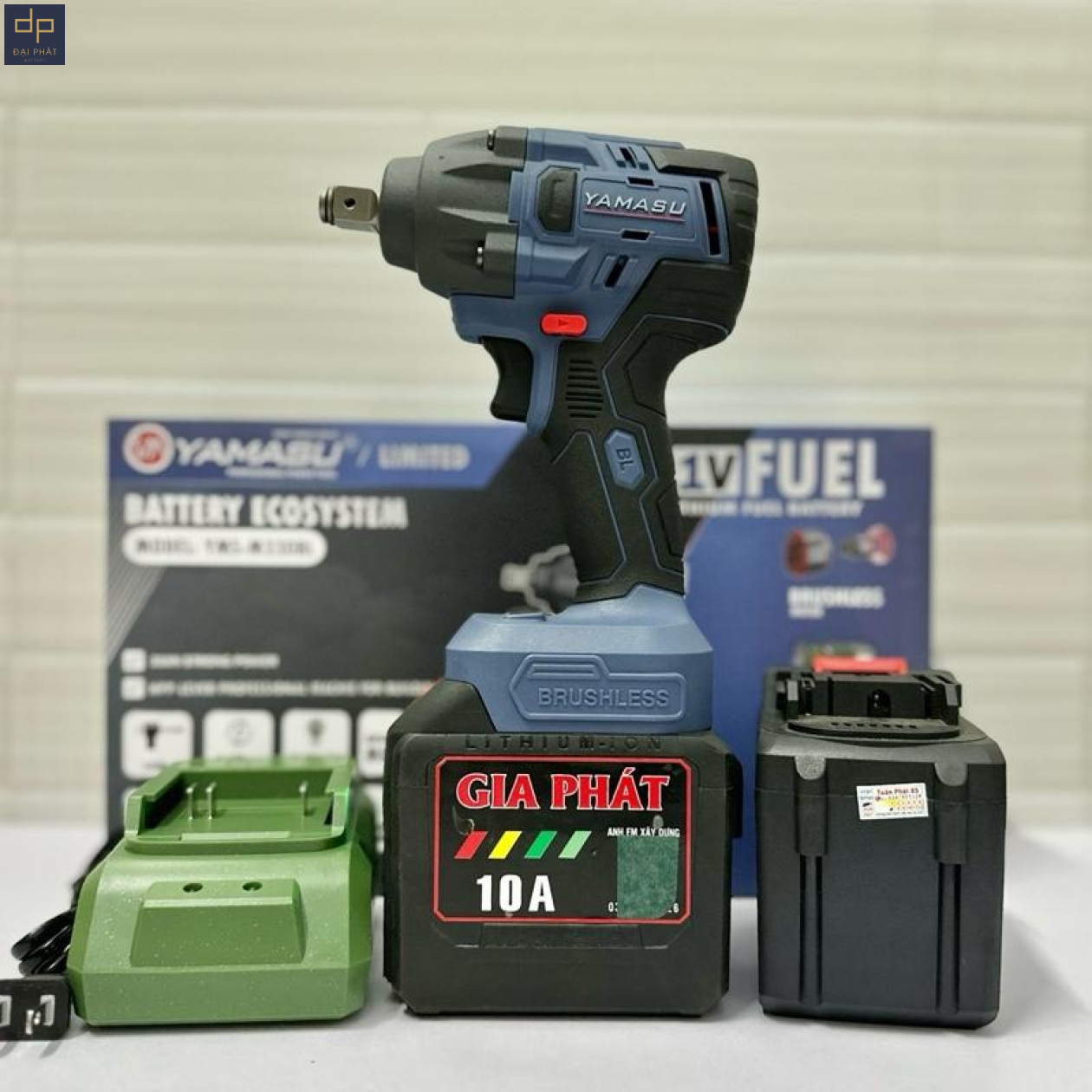 MÁY SIẾT BU-LONG YAMASU YMS-M330BL ĐỘNG LỰC PIN 21V
