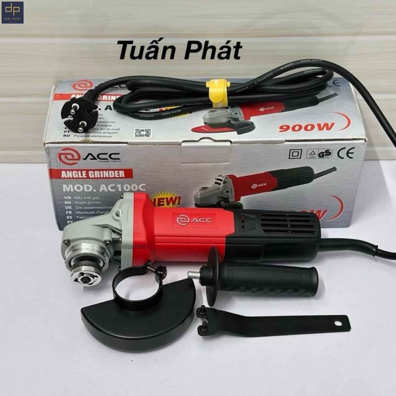 Máy mài ACC công tắc đuôi AC100c công suất 900w
