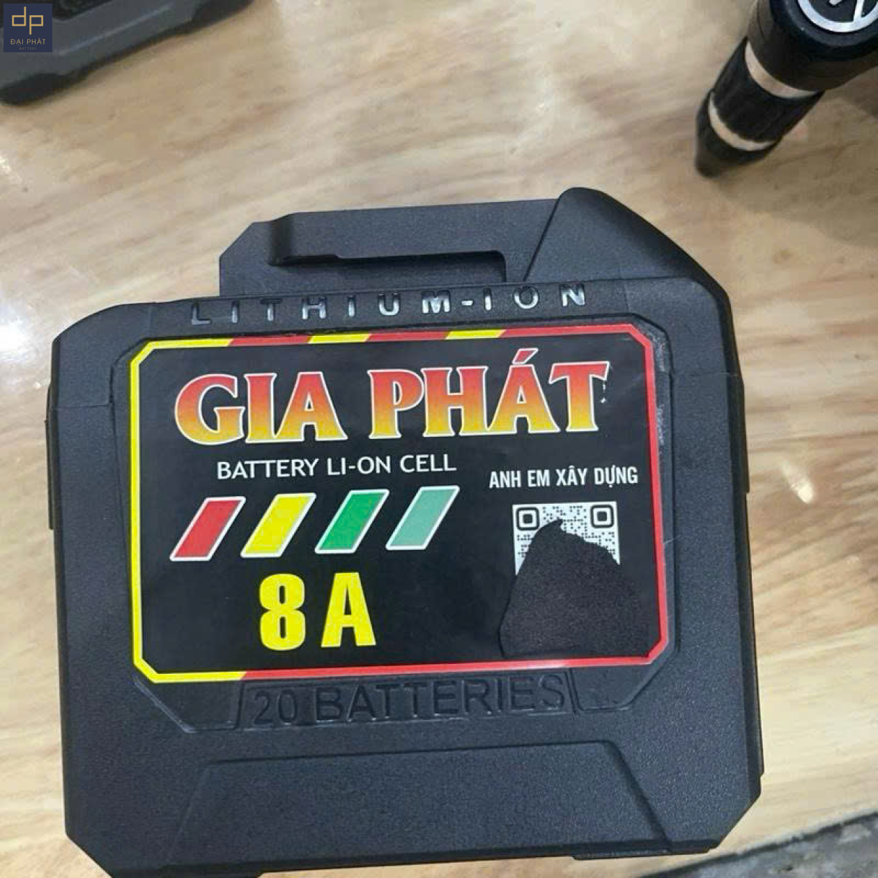 Máy Pin Gia Phát 8A bản tiêu chuẩn