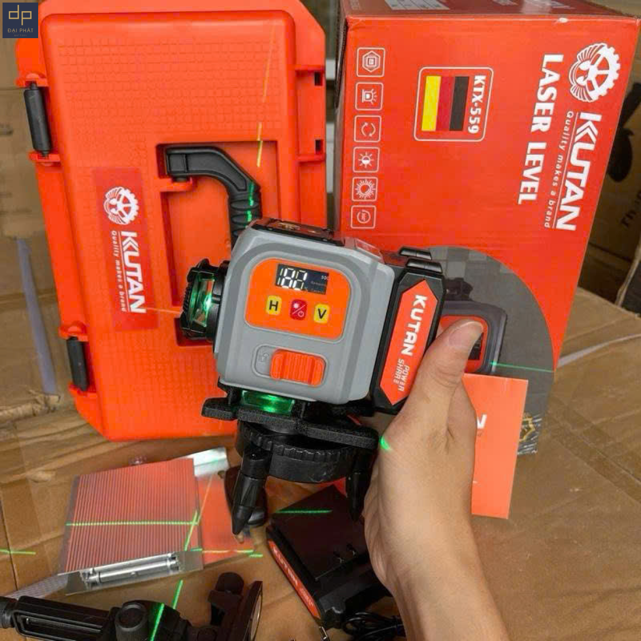 Máy 12 tia kutan loại mini nhỏ gọn thế hệ mới