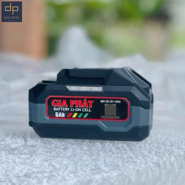 Máy Pin Gia Phát 5ah bản tiêu chuẩn